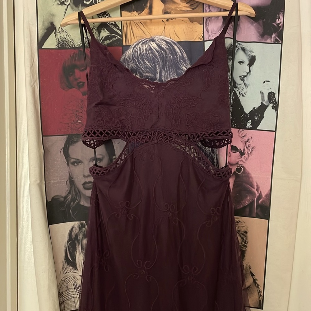 Purple dress